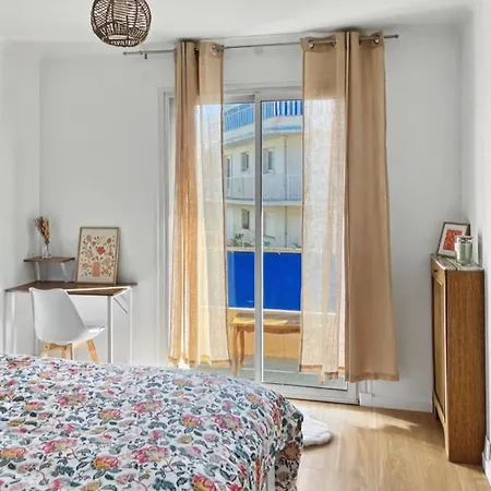 Mimosas Wilson Bright 3br W Sea View 5min * Antibes