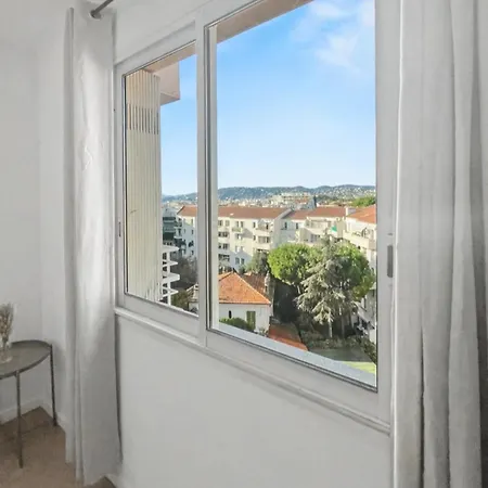 Mimosas Wilson Bright 3br W Sea View 5min Appartement Antibes