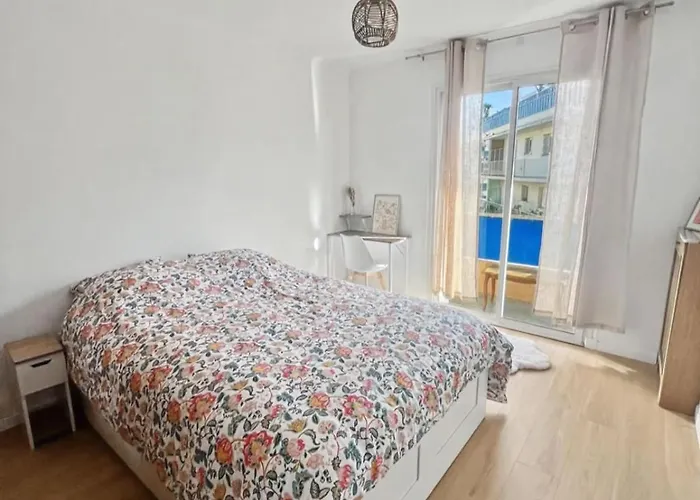 Mimosas Wilson Bright 3br W Sea View 5min Antibes