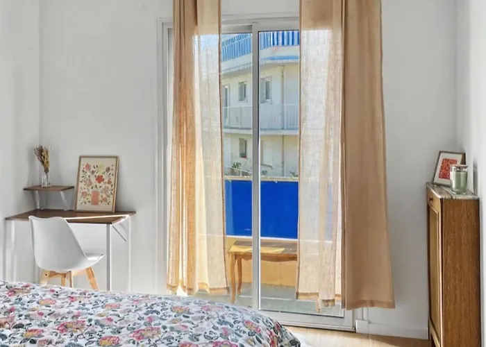 Mimosas Wilson Bright 3br W Sea View 5min * Antibes